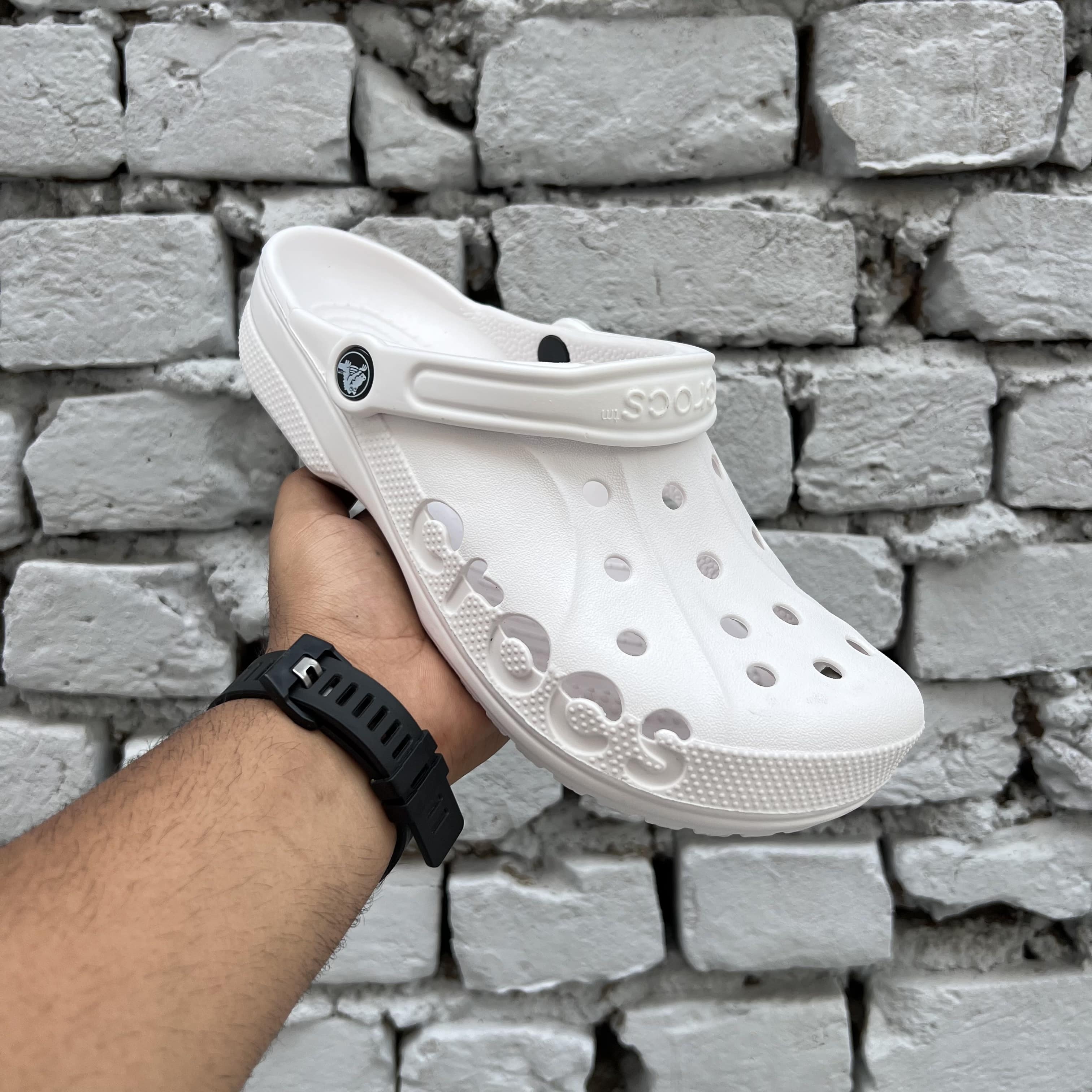 Crocs Baya Clogs (White)