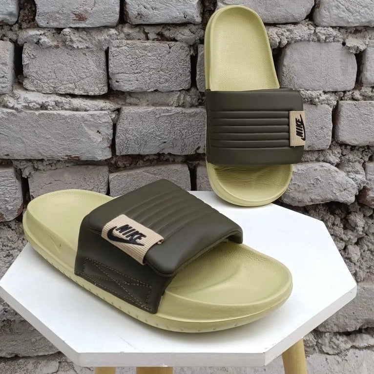 Nike Off Court Adjust Slides (Medium Olive)