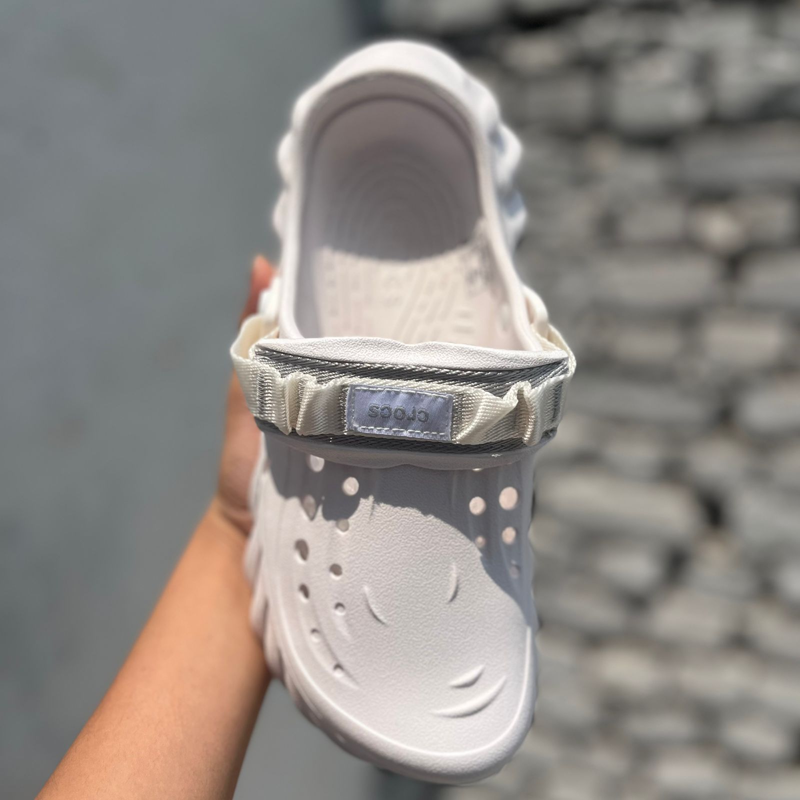 Crocs Echo Clogs(White)