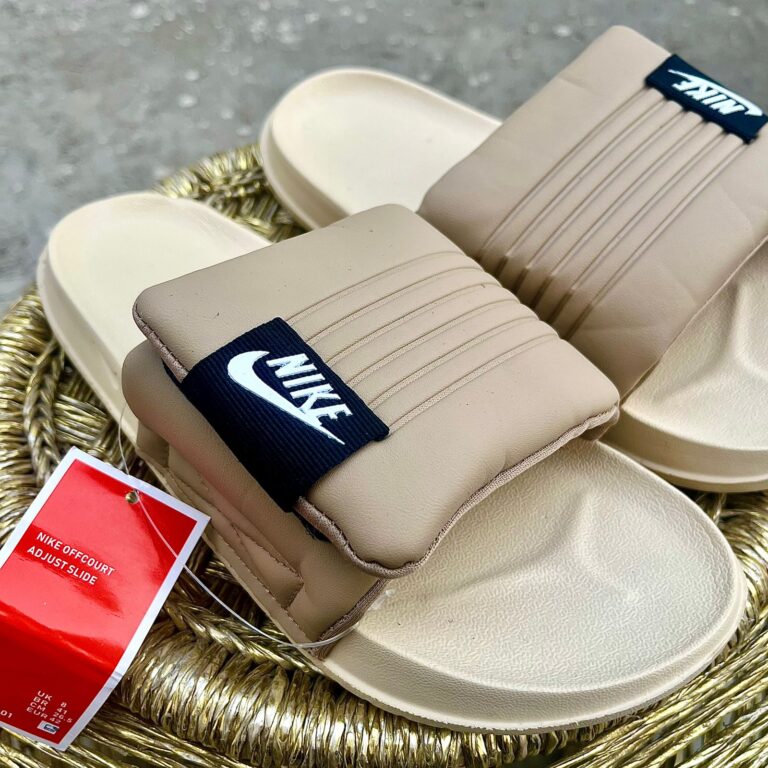Nike Off Court Adjust Slides (Beige-Olive)