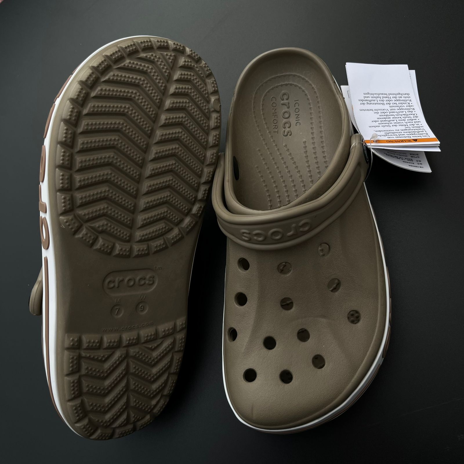 Crocs Bayaband Clogs(Brown)
