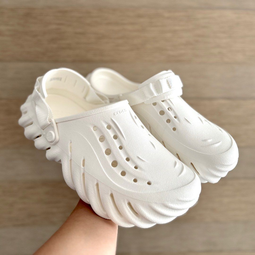 Crocs Echo Clogs(White)