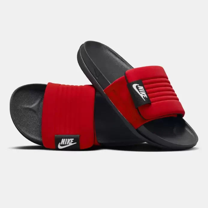Nike Off Court Adjust Slides (Black-Red)