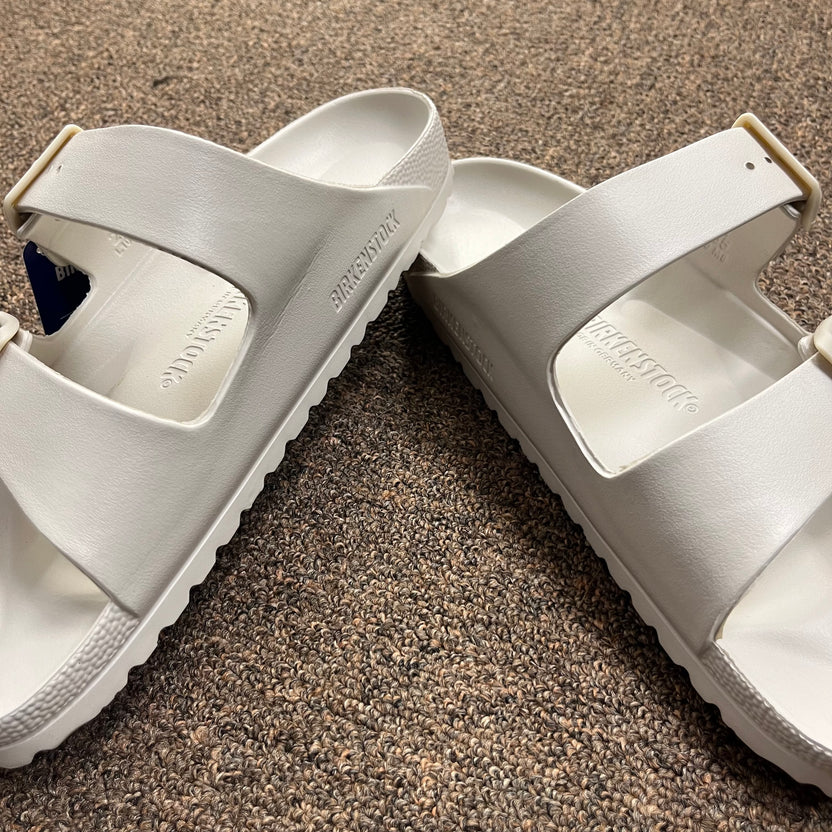 BIRKENSTOCK ARIZONA EVA SLIDES(LIGHT GREY)
