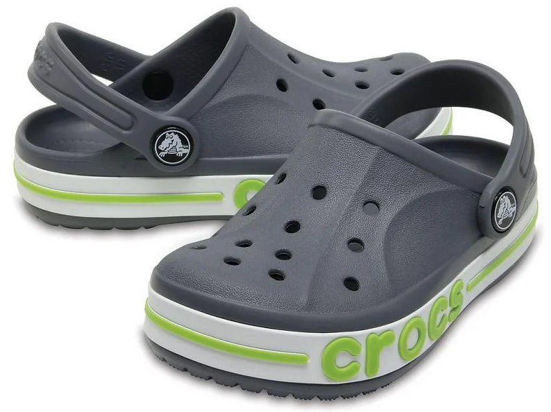 Crocs Bayaband Clogs(Grey-neon)