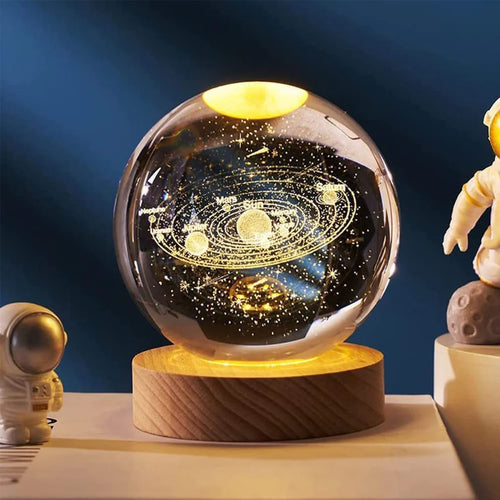 3D CRYSTAL BALL LAMP
