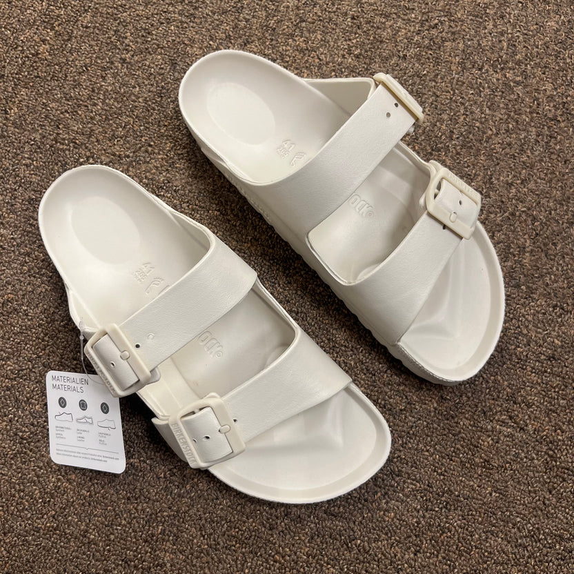BIRKENSTOCK ARIZONA EVA SLIDES(LIGHT GREY)