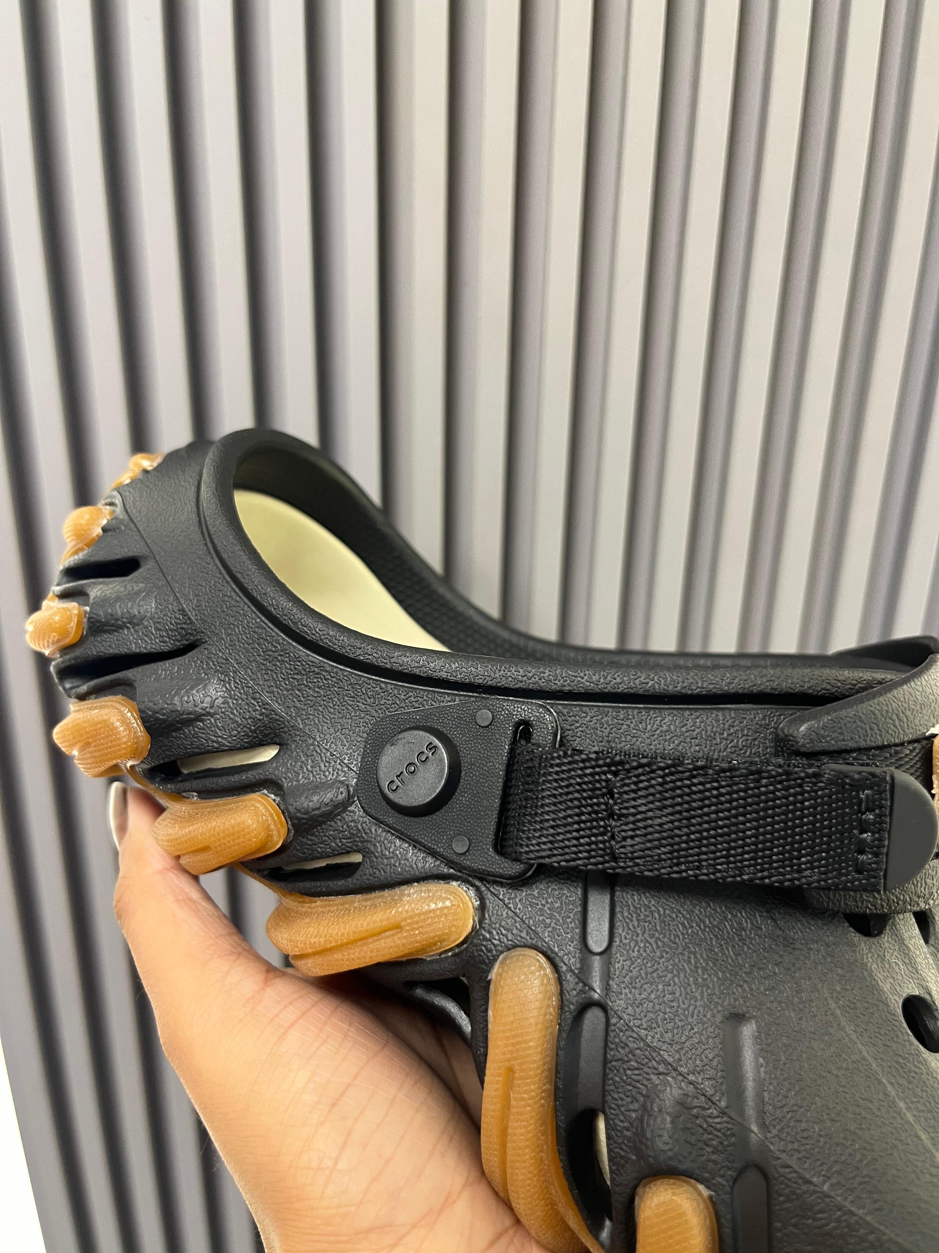 Crocs Echo Gum Clogs (Black)