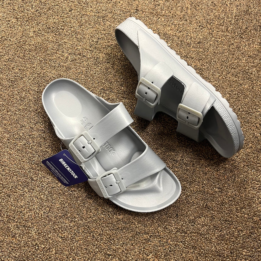 BIRKENSTOCK ARIZONA EVA SLIDES(GREY)
