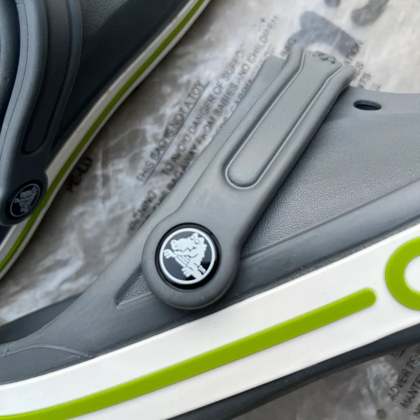 Crocs Bayaband Clogs(Grey-neon)