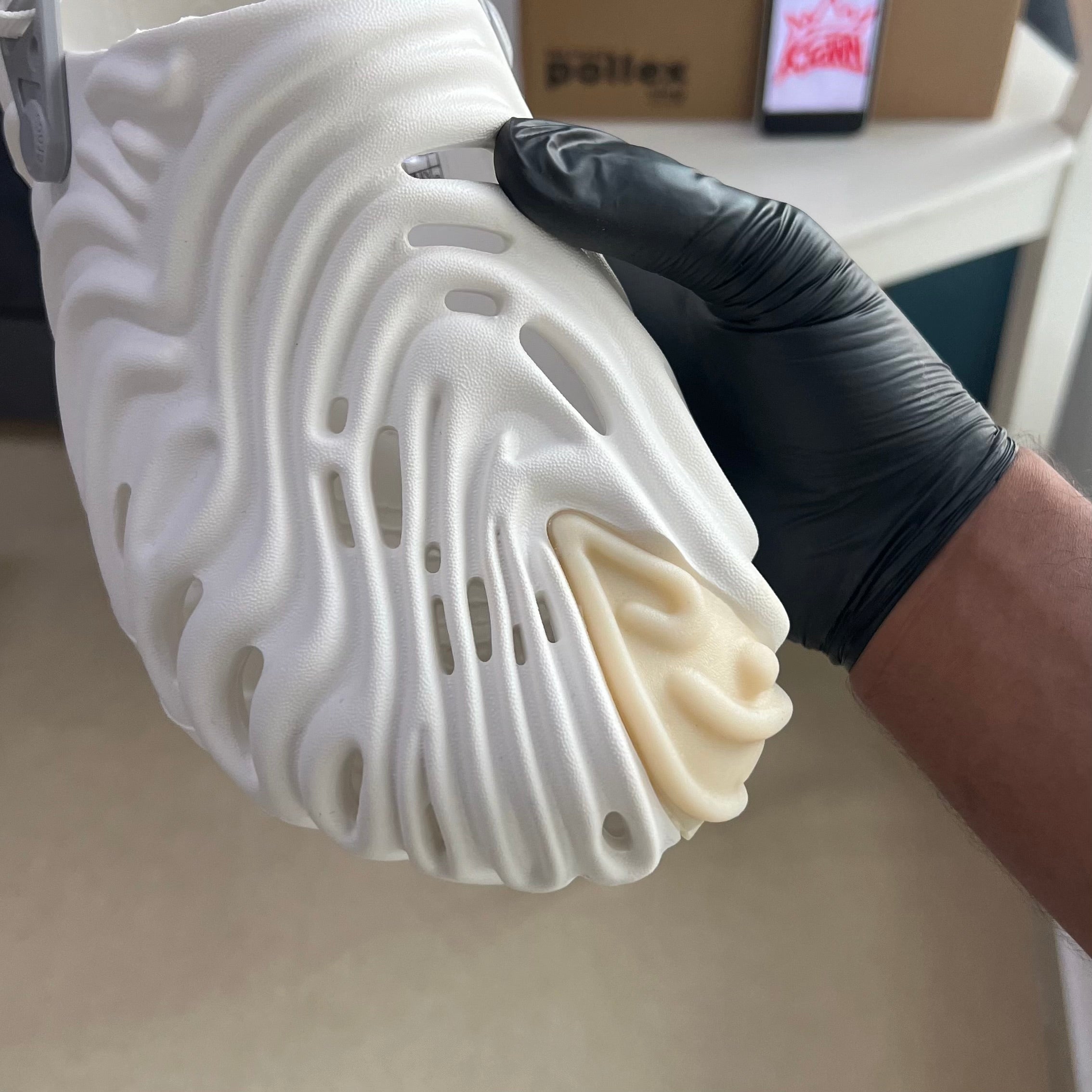 Crocs Pollex Clogs x Salehe Bembury (White)