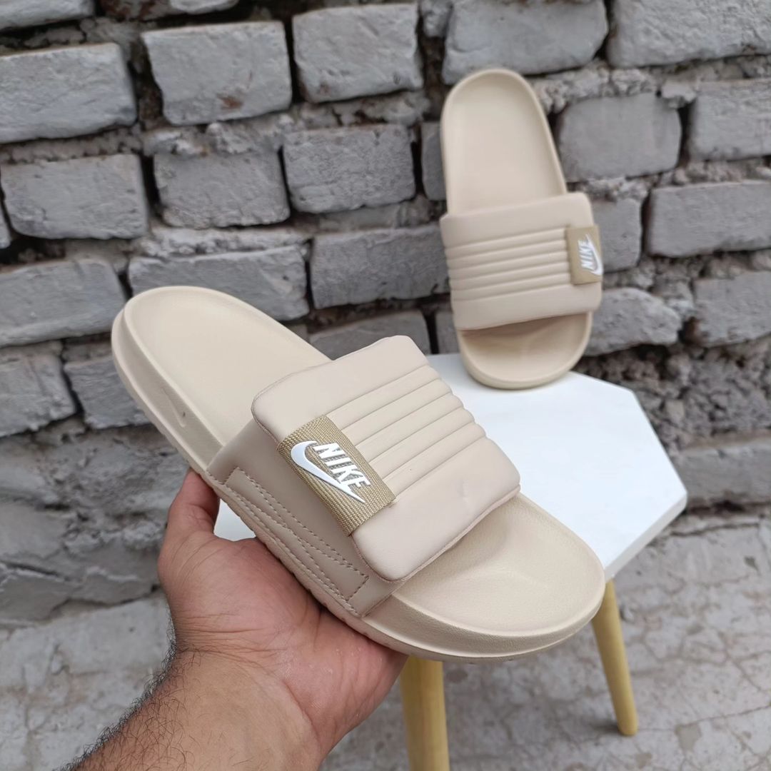 Nike Off Court Adjust Slides (Beige)