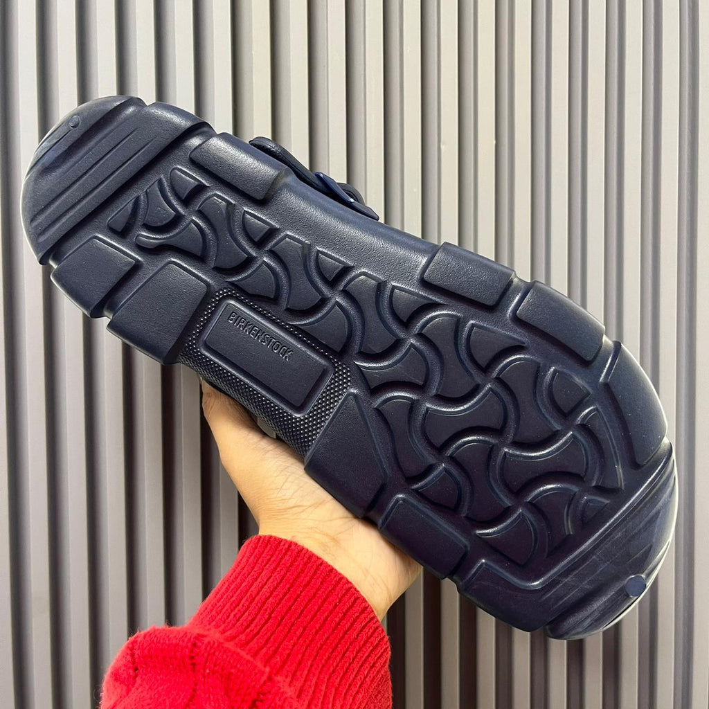 Birkenstock Birken Flow Clogs (Navy)