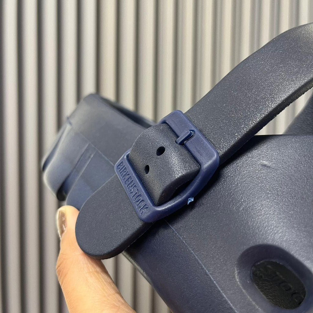 Birkenstock Birken Flow Clogs (Navy)