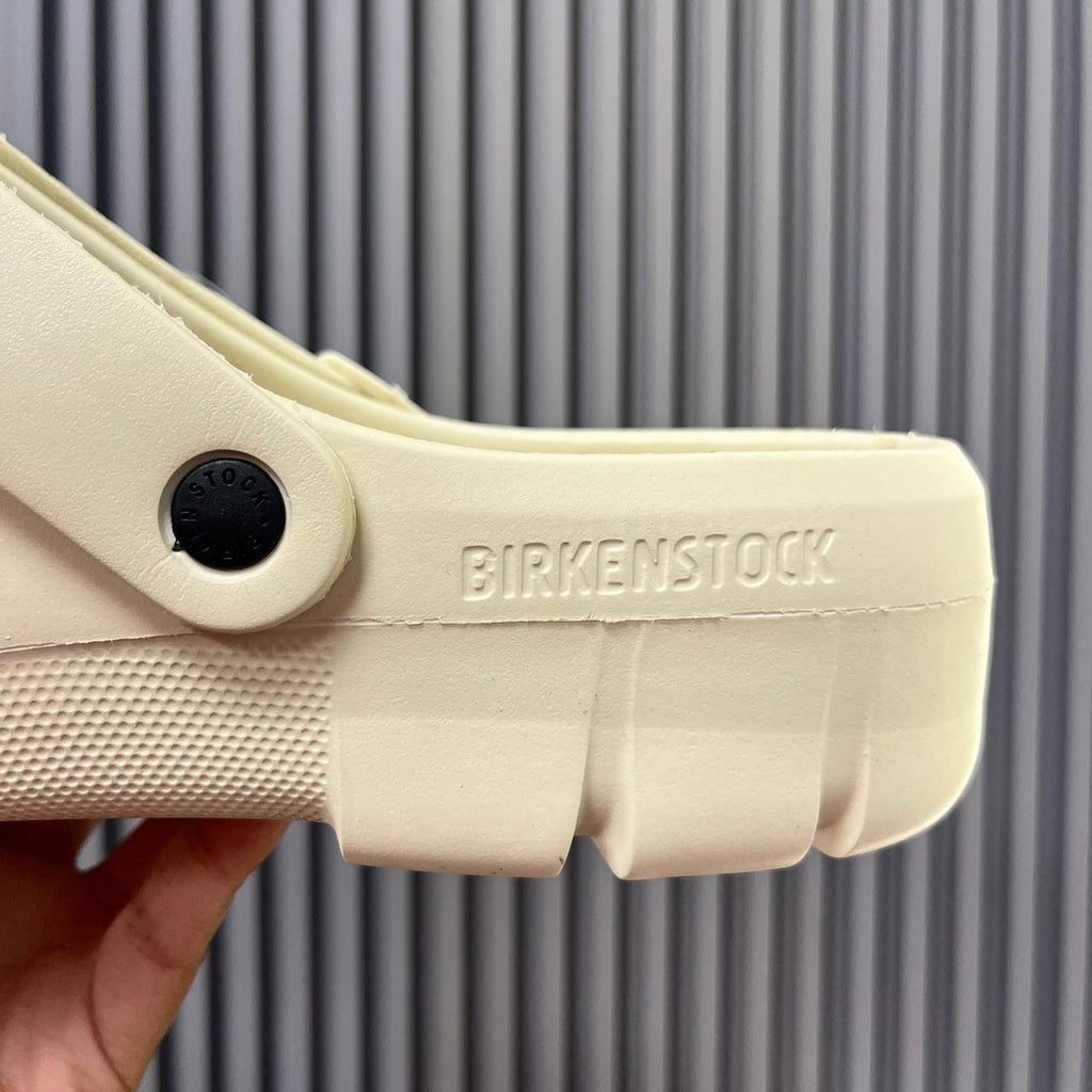 Birkenstock Birken Flow Clogs (Bone)