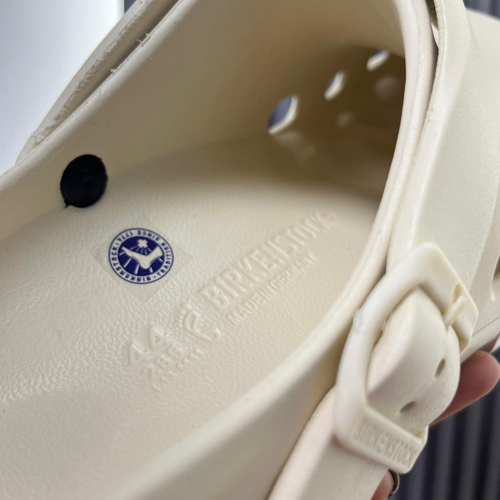 Birkenstock Birken Flow Clogs (Bone)