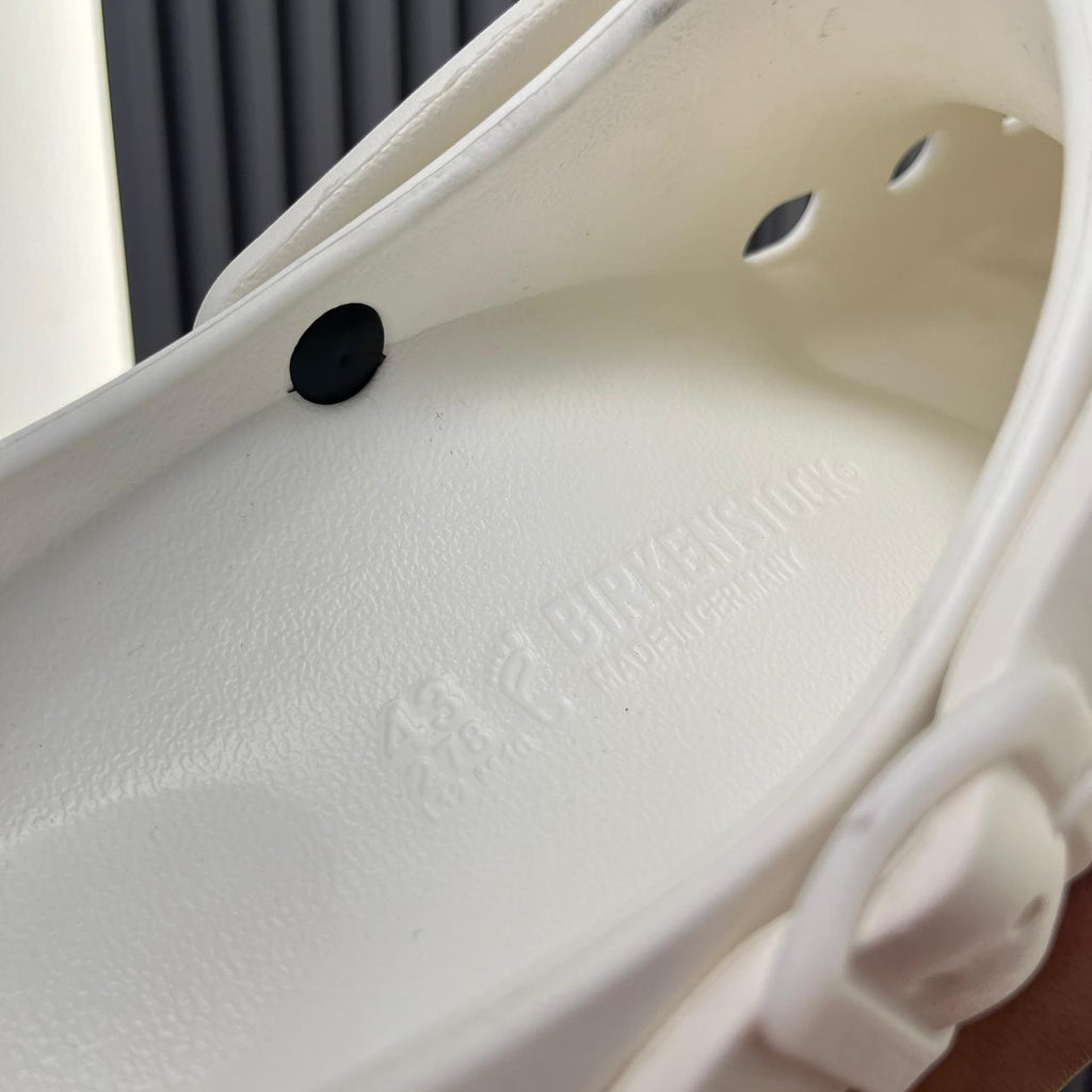 Birkenstock Birken Flow Clogs (White)