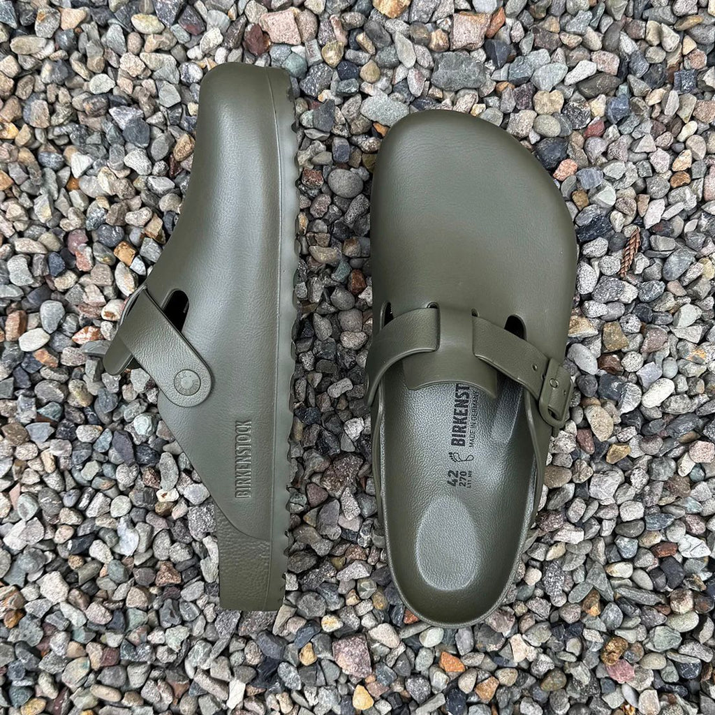 Birkenstock Boston EVA Clogs (Khaki)