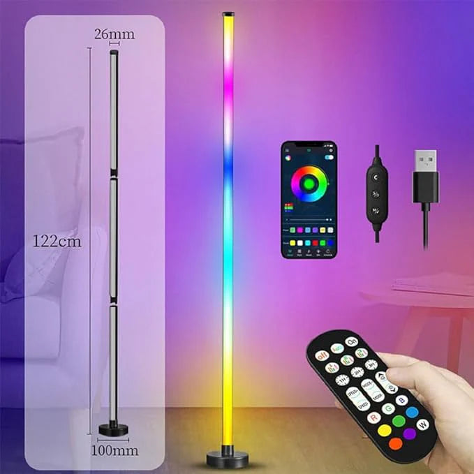 CORNER FLOOR COLOR CHANGING LAMP