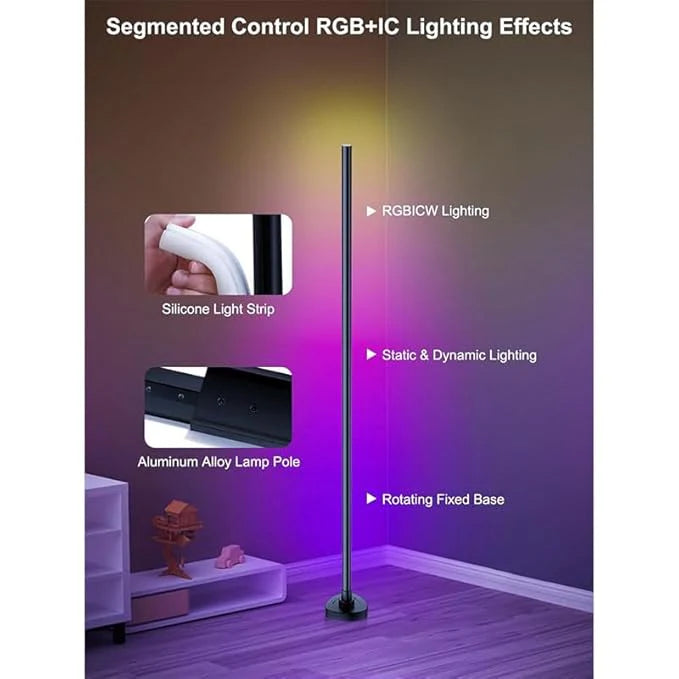 CORNER FLOOR COLOR CHANGING LAMP