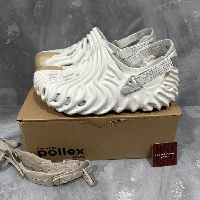 Crocs Pollex Clogs x Salehe Bembury (White)