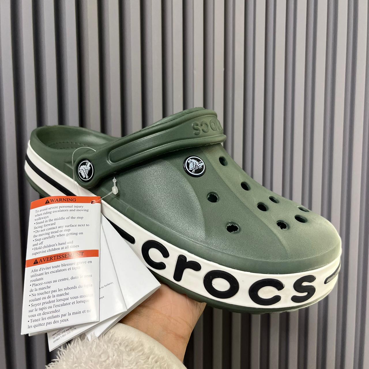 Crocs Bayaband Clogs(Army Green)